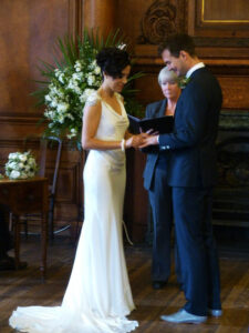 Bespoke Wedding dress by Sanyukta
