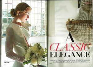 Wallis gown in Perfect Wedding Magazine