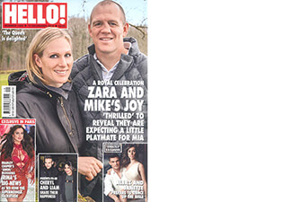 Hello Magazine Cover Hello Magazine