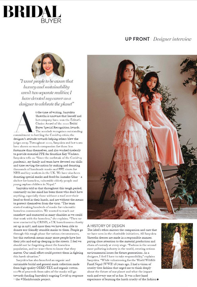 sanyukata shrestha in Bridal buyer