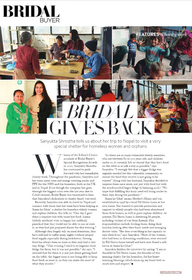 sanyukata shrestha in Bridal buyer