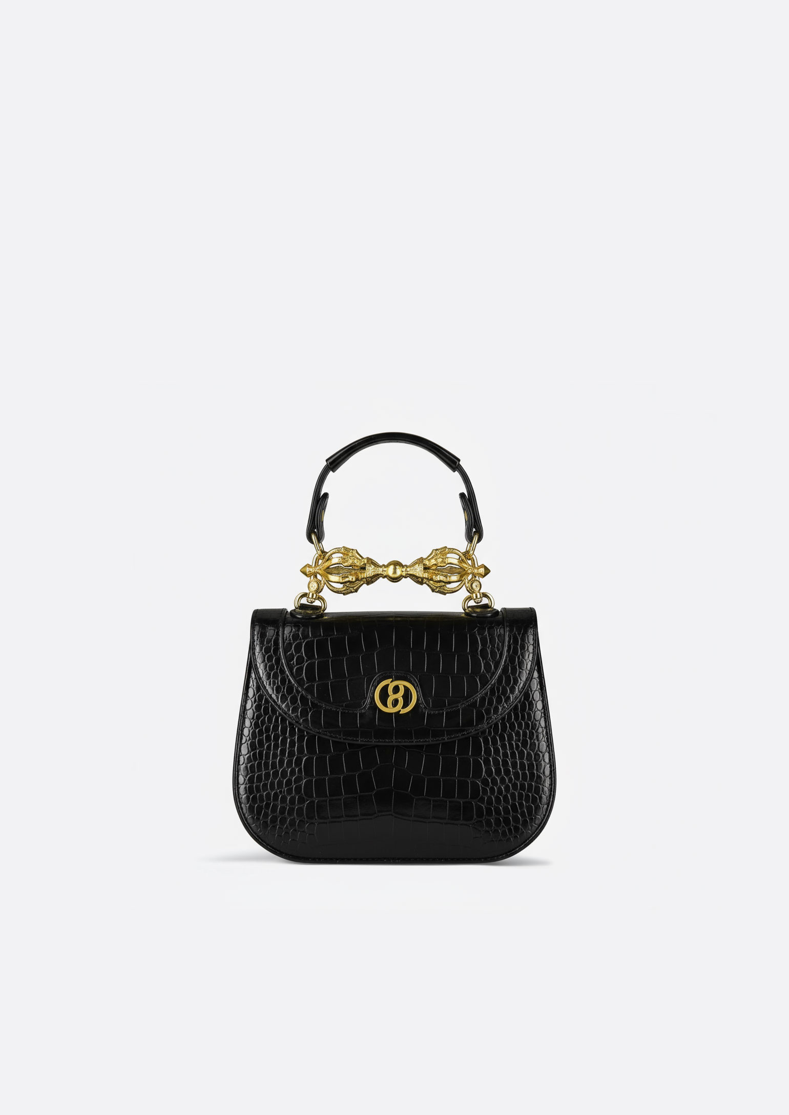Vajra mini handbag in Black
