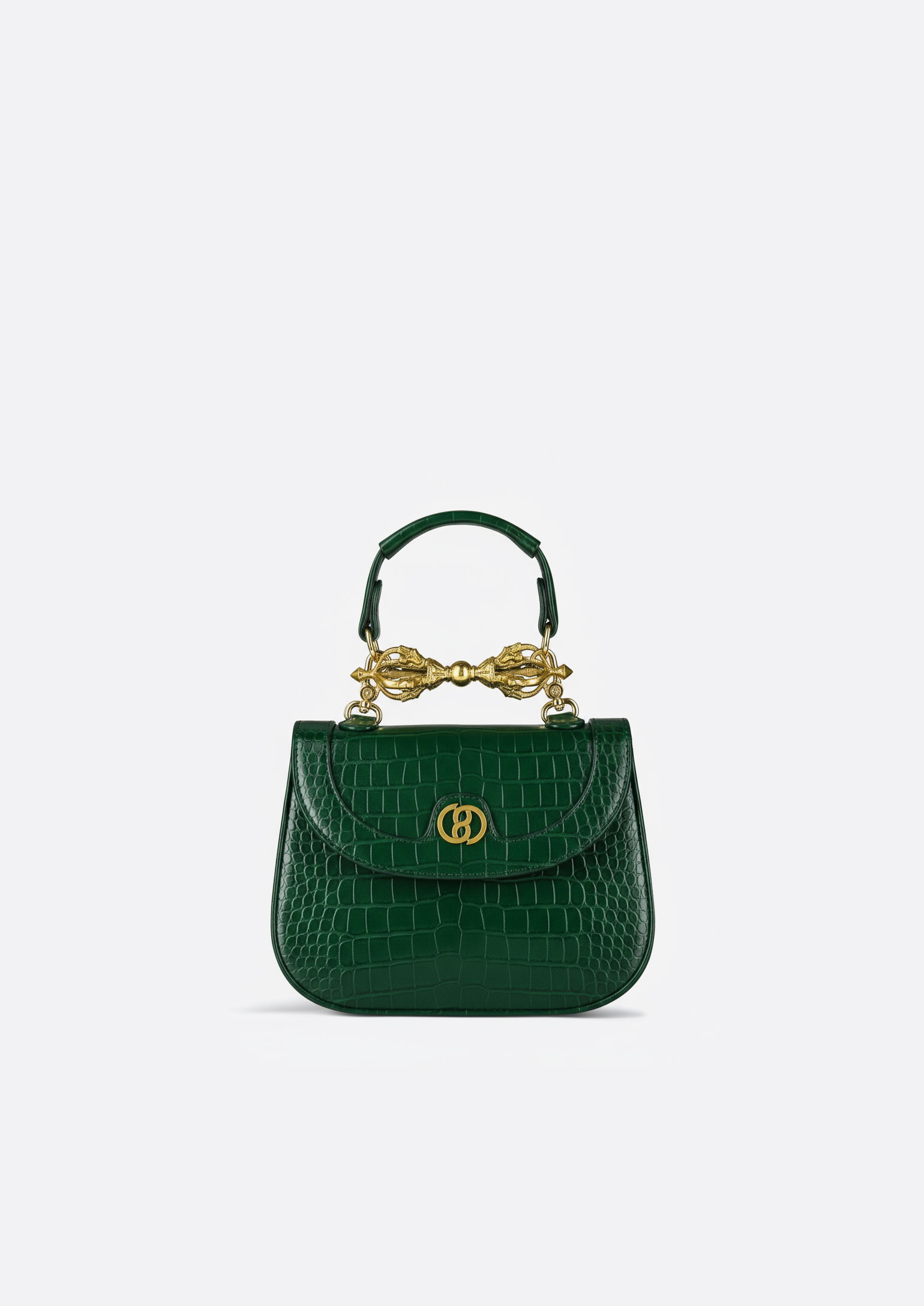 Vajra mini handbag in Green